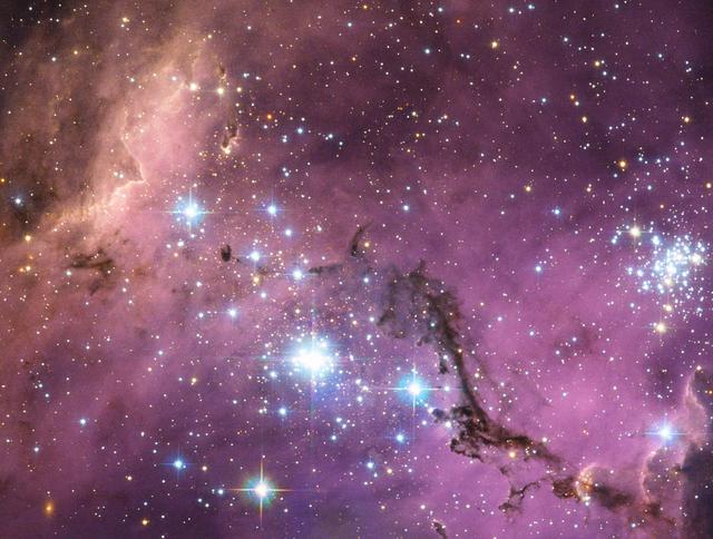NASA image: Hubble Sees Hidden Treasure in Large Magellanic Cloud