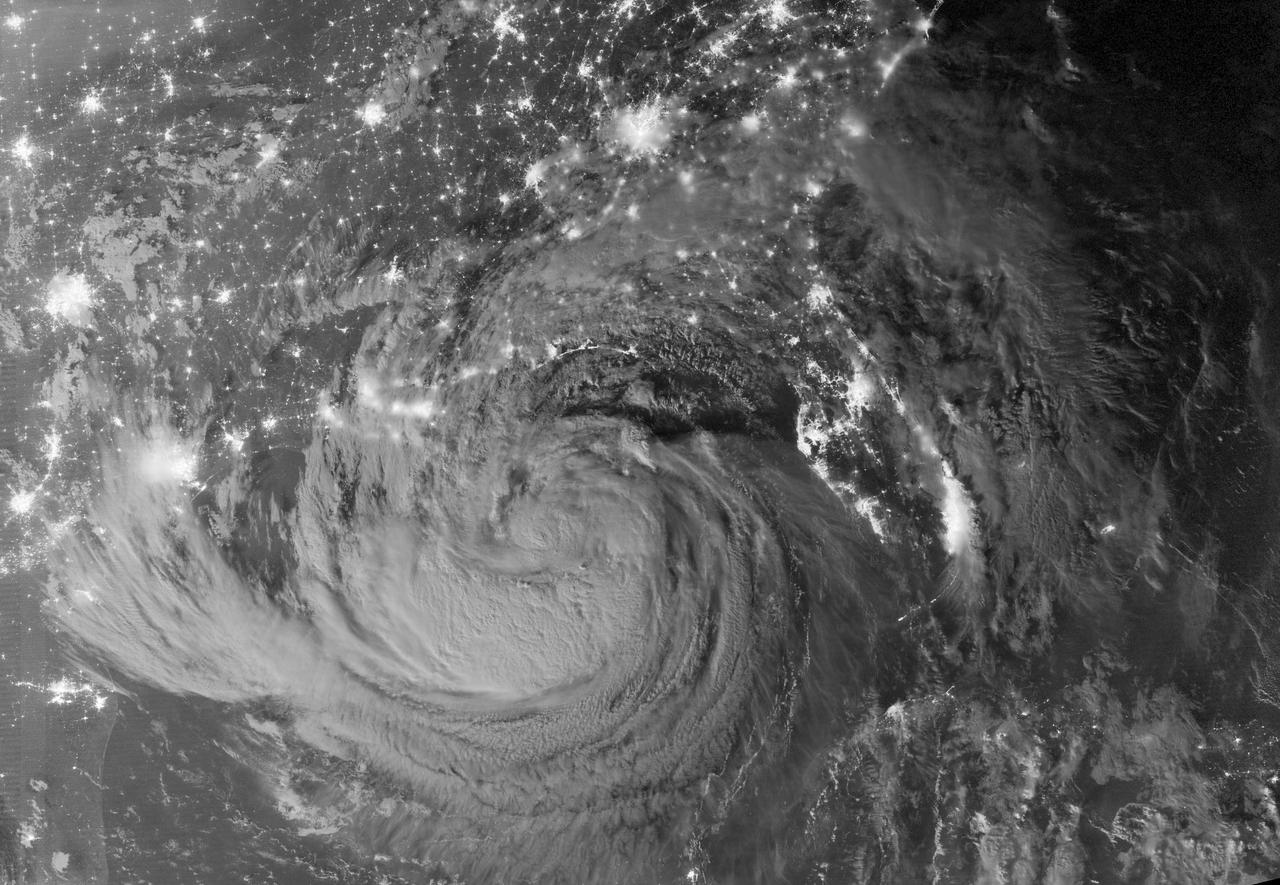 NASA image acquired August 28, 2012  Early on August 28, 2012, the Visible Infrared Imaging Radiometer Suite (VIIRS) on the Suomi-NPP satellite captured this nighttime view of Tropical Storm Isaac and the cities near the Gulf Coast of the United States. The image was acquired just after local midnight by the VIIRS “day-night band,” which detects light in a range of wavelengths from green to near-infrared and uses light intensification to enable the detection of dim signals. In this case, the clouds of Isaac were lit by moonlight.  Credit: <b><a href="http://www.earthobservatory.nasa.gov/" rel="nofollow"> NASA Earth Observatory</a></b>  NASA Earth Observatory image by Jesse Allen and Robert Simmon, using VIIRS Day Night Band data.   <b><a href="http://www.nasa.gov/audience/formedia/features/MP_Photo_Guidelines.html" rel="nofollow">NASA image use policy.</a></b>  <b><a href="http://www.nasa.gov/centers/goddard/home/index.html" rel="nofollow">NASA Goddard Space Flight Center</a></b> enables NASA’s mission through four scientific endeavors: Earth Science, Heliophysics, Solar System Exploration, and Astrophysics. Goddard plays a leading role in NASA’s accomplishments by contributing compelling scientific knowledge to advance the Agency’s mission.  <b>Follow us on <a href="http://twitter.com/NASA_GoddardPix" rel="nofollow">Twitter</a></b>  <b>Like us on <a href="http://www.facebook.com/pages/Greenbelt-MD/NASA-Goddard/395013845897?ref=tsd" rel="nofollow">Facebook</a></b>  <b>Find us on <a href="http://instagrid.me/nasagoddard/?vm=grid" rel="nofollow">Instagram</a></b>