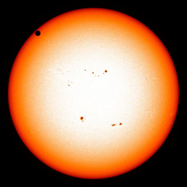 NASA image: NASA's SDO Satellite Captures 2012 Venus Transit
