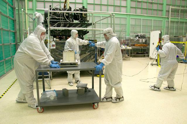 NASA image: Assembly of Landsat's TIRS Instrument
