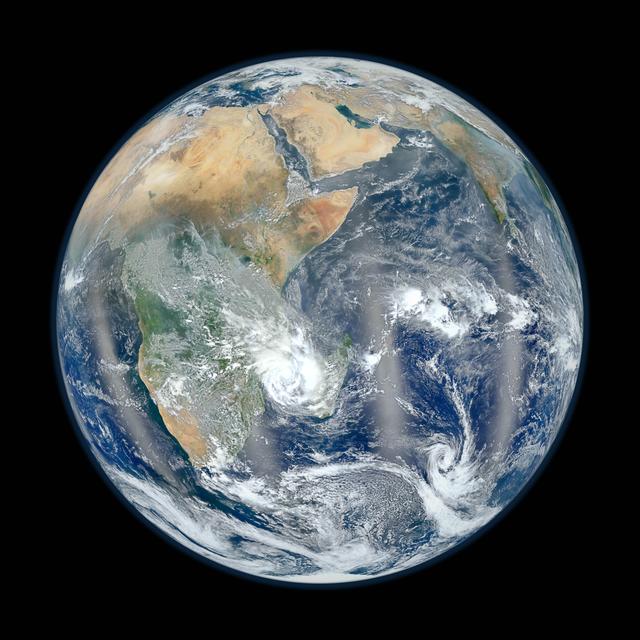 NASA image: Eastern Hemisphere - Blue Marble 2012
