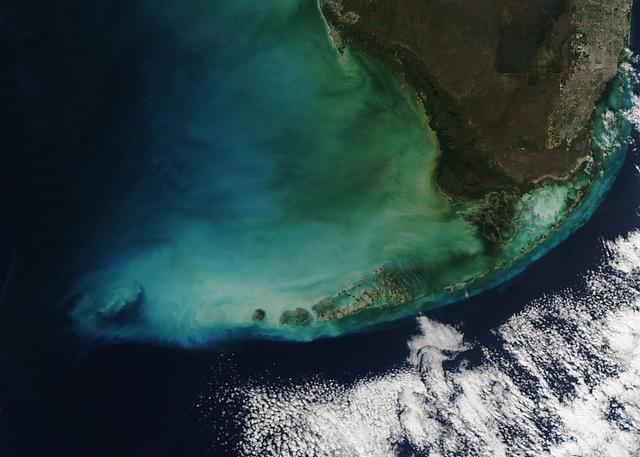 NASA image: Florida Keys