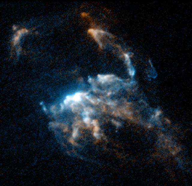 AUGUST 31, 2011: A team of scientists has collected enough high-resolution Hubble Space Telescope images over a 14-year period to stitch together time-lapse movies of powerful jets ejected from three young stars.  The jets, a byproduct of gas accretion around newly forming stars, shoot off at supersonic speeds in opposite directions through space. These phenomena are providing clues about the final stages of a star’s birth, offering a peek at how our Sun came into existence 4.5 billion years ago. Hubble’s unprecedented sharpness allows astronomers to see changes in the jets over just a few years’ time. Most astronomical processes change over timescales that are much longer than a human lifetime.  To read more go to: <a href="http://www.nasa.gov/mission_pages/hubble/science/supersonic-jets.html" rel="nofollow">www.nasa.gov/mission_pages/hubble/science/supersonic-jets...</a>  Object Name: HH 2 Image Type: Astronomical  Credit: NASA, ESA, and P. Hartigan (Rice University)..<b><a href="http://www.nasa.gov/centers/goddard/home/index.html" rel="nofollow">NASA Goddard Space Flight Center</a></b> enables NASA’s mission through four scientific endeavors: Earth Science, Heliophysics, Solar System Exploration, and Astrophysics. Goddard plays a leading role in NASA’s accomplishments by contributing compelling scientific knowledge to advance the Agency’s mission.  <b>Follow us on <a href="http://twitter.com/NASA_GoddardPix" rel="nofollow">Twitter</a></b>  <b>Like us on <a href="http://www.facebook.com/pages/Greenbelt-MD/NASA-Goddard/395013845897?ref=tsd" rel="nofollow">Facebook</a></b>  <b>Find us on <a href="http://instagrid.me/nasagoddard/?vm=grid" rel="nofollow">Instagram</a></b>
