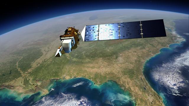 An artist's view of the Landsat Data Continuity Mission spacecraft in orbit above the Gulf Coast of the U.S.  Credit: NASA/GSFC/Landsat  <b><a href="http://www.nasa.gov/audience/formedia/features/MP_Photo_Guidelines.html" rel="nofollow">NASA image use policy.</a></b>  <b><a href="http://www.nasa.gov/centers/goddard/home/index.html" rel="nofollow">NASA Goddard Space Flight Center</a></b> enables NASA’s mission through four scientific endeavors: Earth Science, Heliophysics, Solar System Exploration, and Astrophysics. Goddard plays a leading role in NASA’s accomplishments by contributing compelling scientific knowledge to advance the Agency’s mission.  <b>Follow us on <a href="http://twitter.com/NASA_GoddardPix" rel="nofollow">Twitter</a></b>  <b>Like us on <a href="http://www.facebook.com/pages/Greenbelt-MD/NASA-Goddard/395013845897?ref=tsd" rel="nofollow">Facebook</a></b>  <b>Find us on <a href="http://instagrid.me/nasagoddard/?vm=grid" rel="nofollow">Instagram</a></b>