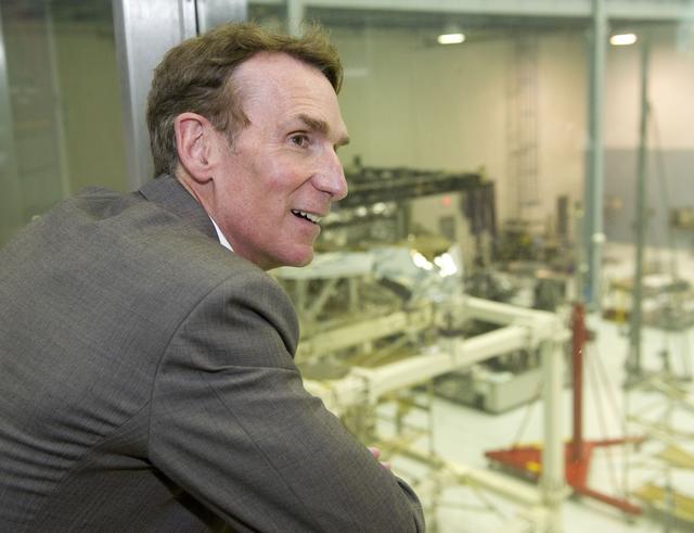 NASA image: Bill Nye visits Goddard Space Flight Center