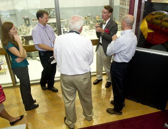 NASA image: Bill Nye visits Goddard Space Flight Center