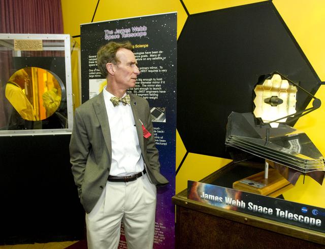 NASA image: Bill Nye visits Goddard Space Flight Center
