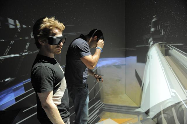 NASA image: Seth Green Visits Goddard Space Flight Center