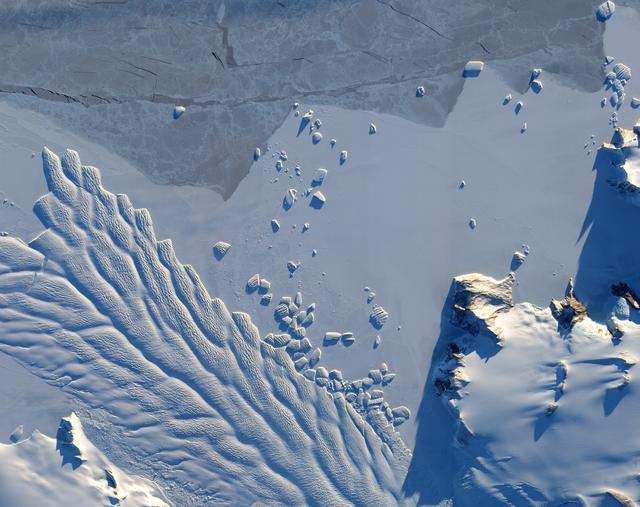 NASA image: Matusevich Glacier