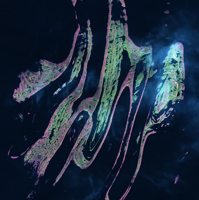 NASA image: Belcher Islands