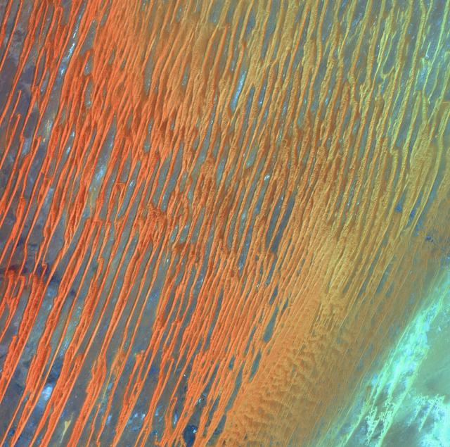 NASA image: Desert Patterns