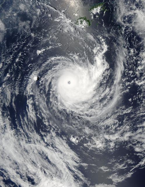 Tropical Cyclone Wilma off Fiji