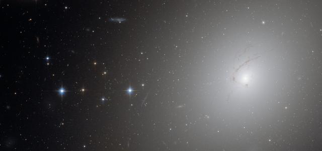 NASA image: A cosmic question in NGC 4696
