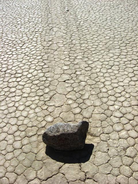 NASA image: Mysterious Roving Rocks of Racetrack Playa