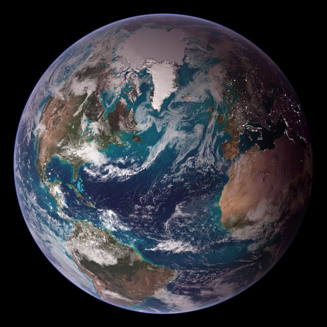 NASA image: NASA Blue Marble 2007 West