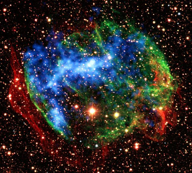 NASA image: Supernova Remnant W49B