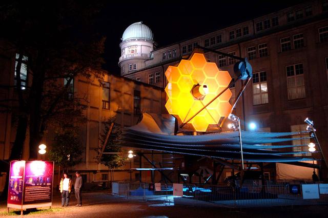 NASA image: JWST Full-Scale Model on Display in Germany
