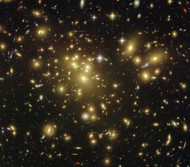 NASA image: Galaxy Cluster Abell 1689