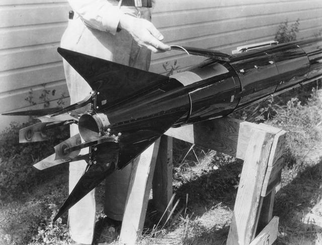 NASA image: Dr. Robert Goddard