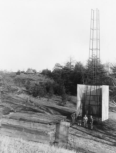 Robert Goddards's Tower and Shelter at Camp Devens
