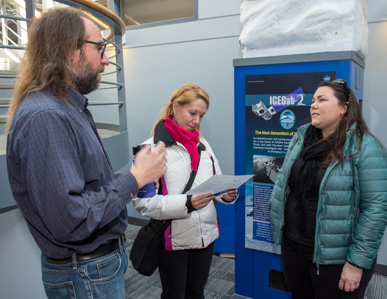 ICESat-2 Friends and Family Day. Tours and activities in Building 7 and 28.