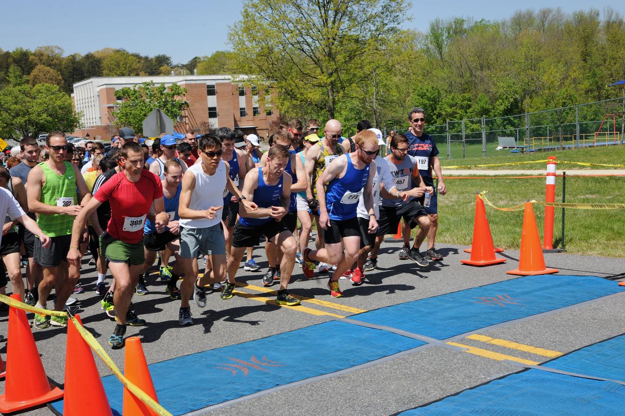 Goddard Spring Run was held on May 2, 2108 near Child Development Center