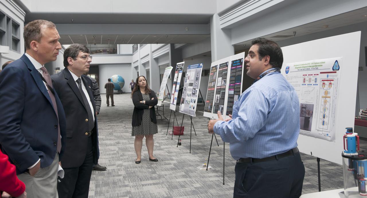 Dr. Thomas Zurbuchen Associate Administrator for Science Mission Directorate Hqs visited Goddard on May 29 2018 