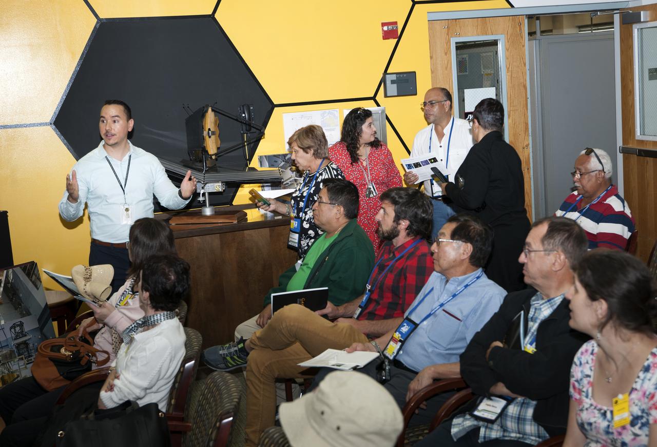 FONTAGRO promotes competitiveness in agriculture  Group toured Bldg 7, 28 and 32 at Goddard on June 7, 2018 