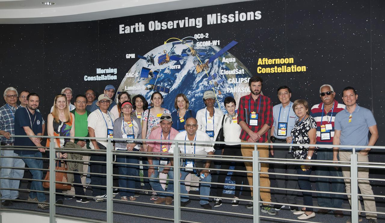 FONTAGRO promotes competitiveness in agriculture  Group toured Bldg 7, 28 and 32 at Goddard on June 7, 2018  