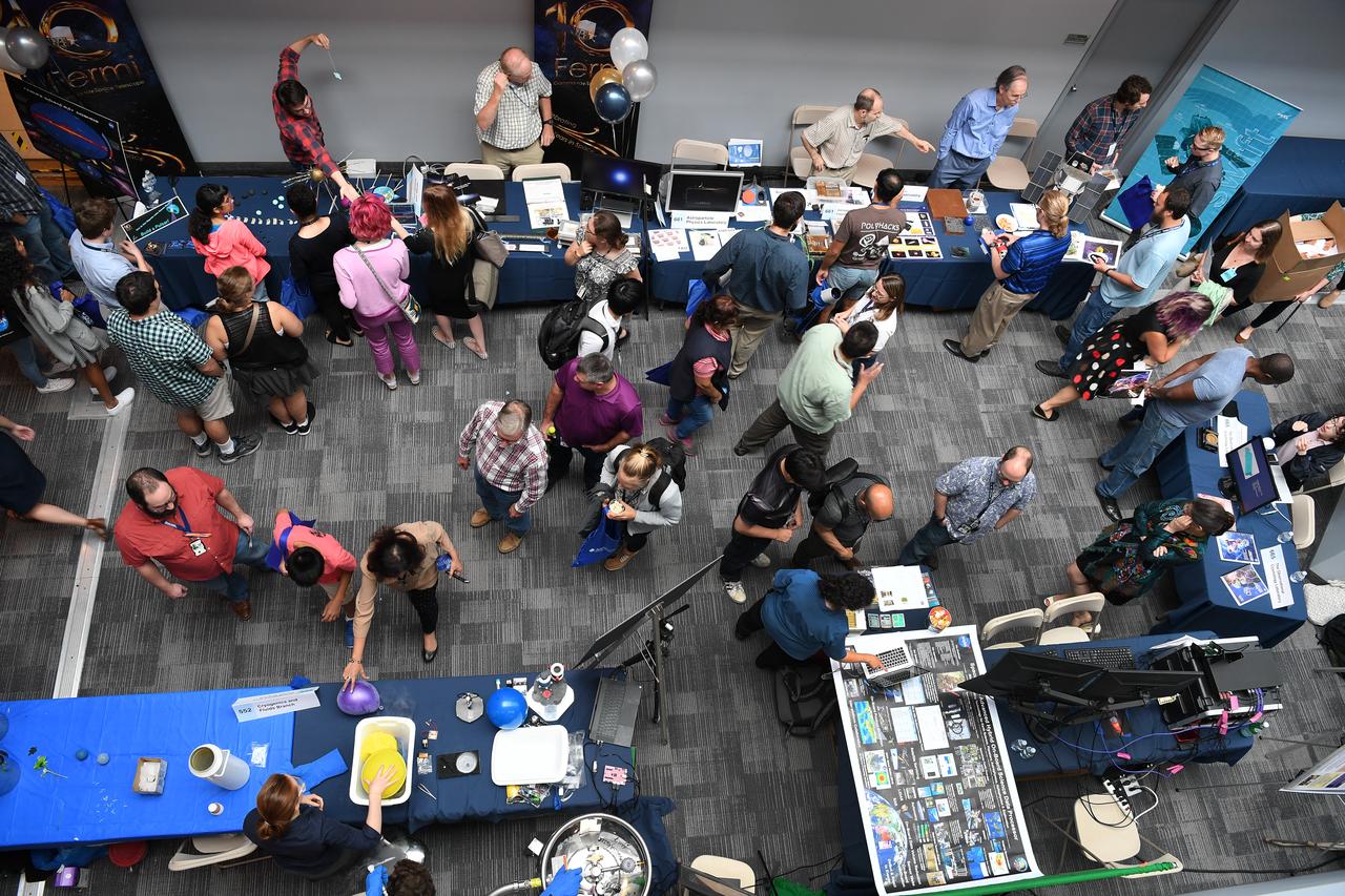 AIAA students visited Goddard on July 24-26, 2018   Poster session was held on July 25, 2018