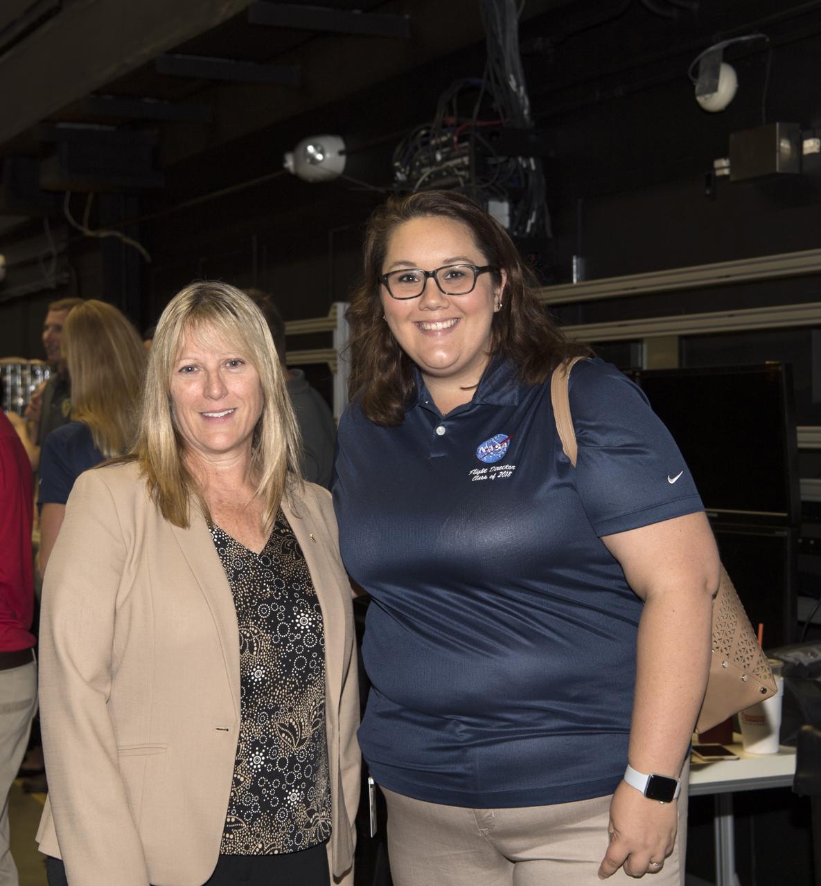NASA Astronaut Candidates Group 22 visited Goddard on September 26, 2018 and toured facilities.  Nicknamed â€œTurtlesâ€ group will gain intricate understanding of core functions within the agency.  Kay Hire with candidate