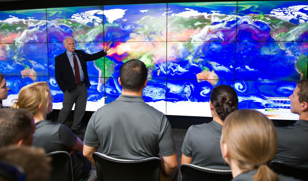 NASA Astronaut Class 22 tours Goddard Space Flight Center