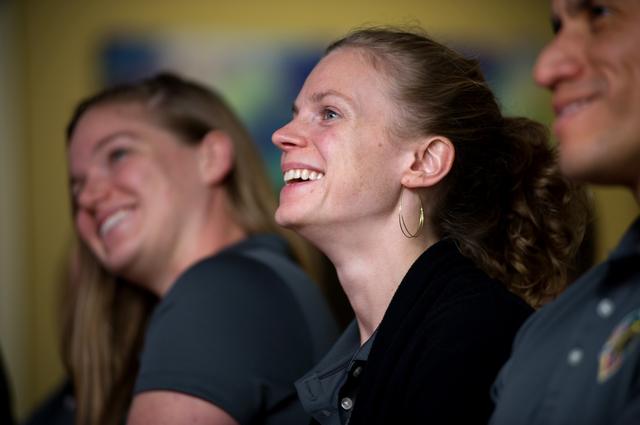 NASA Astronaut Class 22 tours Goddard Space Flight Center