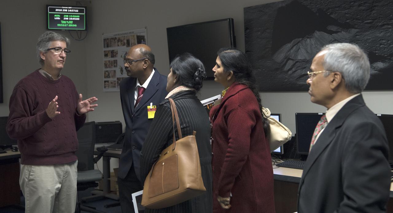 Defence Research & Development Organisation DRDO, Government of India Delegation visited Goddard October 25, 2018.  Group toured facilities such as Hyperwall, Earth Sciences and Heliophysics 