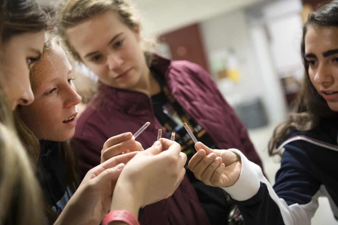 STEM Girls Night In sleepover was held at Goddard Nov 2-3, 2018 including hands-on learning, interactive activities and networking with NASA women in STEM and other related career fields. Event was intended to reinvigorate, inspire, and engage high school girls who are not fully engaged in STEM education. 