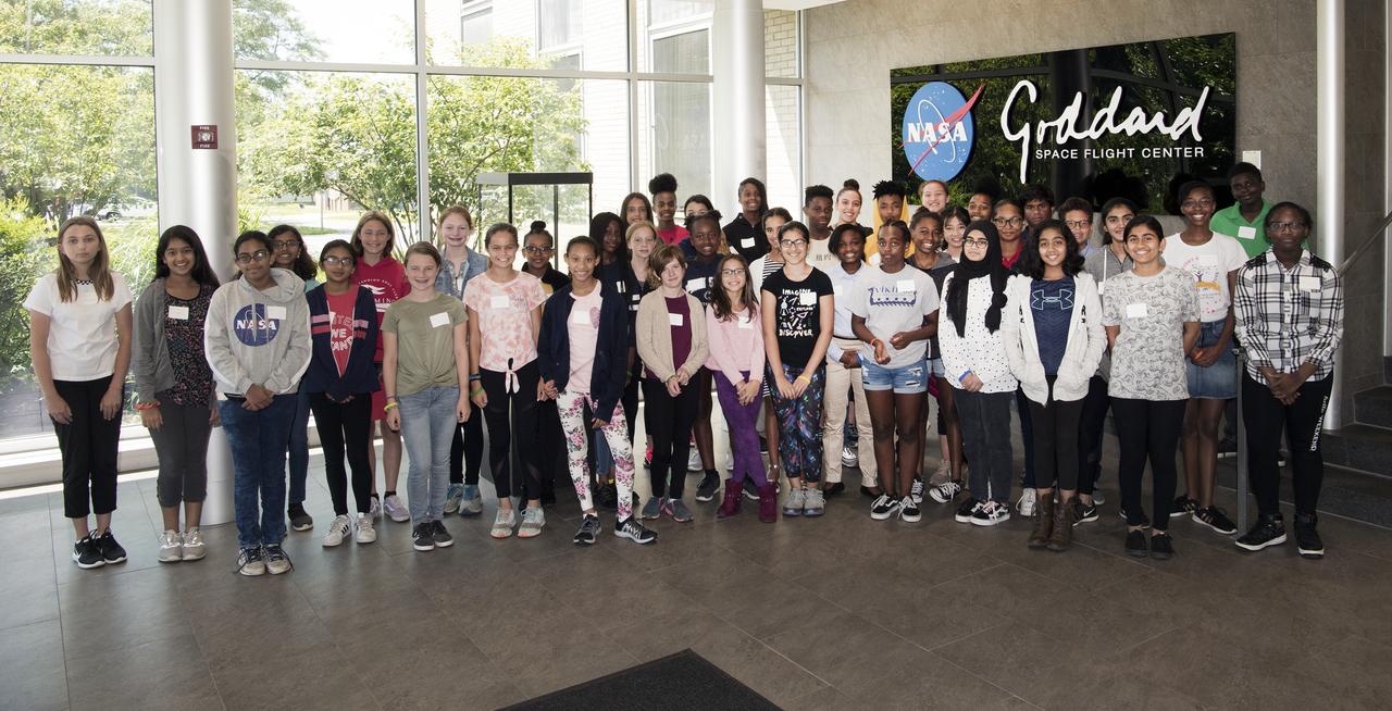 STEM program was held including middle school girls and boys who participated in hands-on activities in Science, Technology, Engineering and Math  July 15-19, 2019  