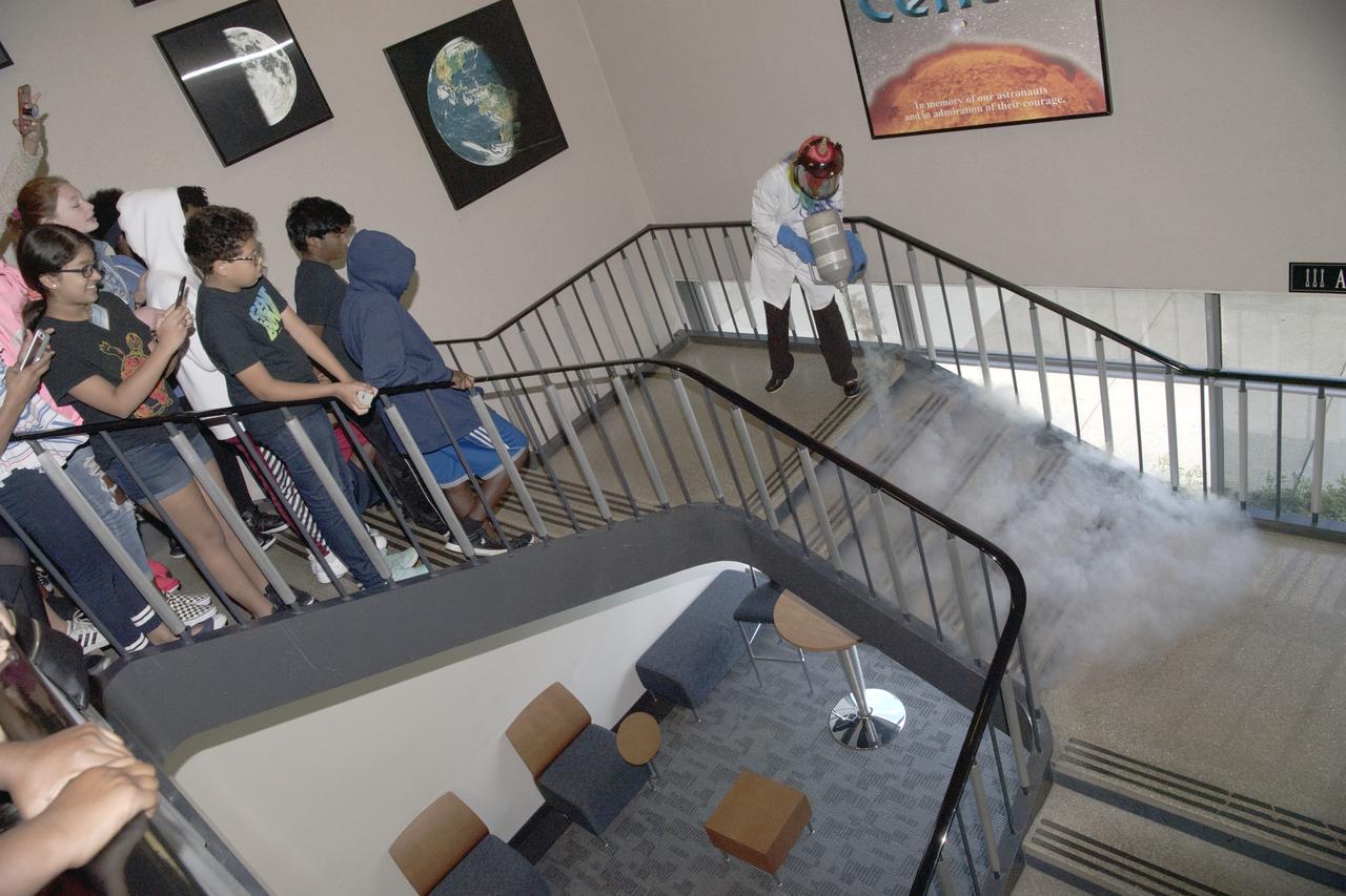 STEM  2019 program including middle school girls and boys who participated in hands-on activities in Science, Technology, Engineering and Math  July 15-19, 2019  