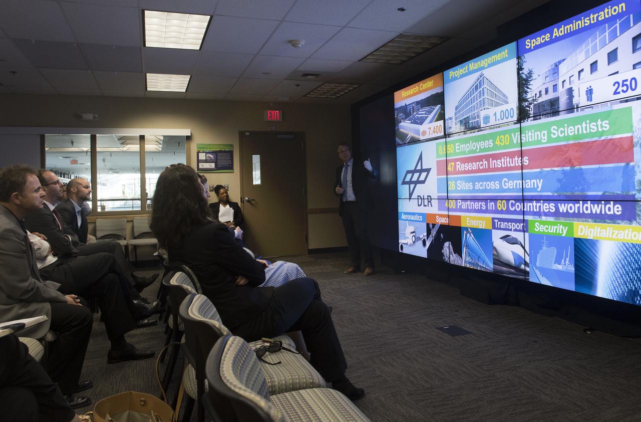 German Parliament and Space Agency Reps visited  Hyperwall, Satellite Servicing, WOW Helio and NIC  Sept 19, 2019  