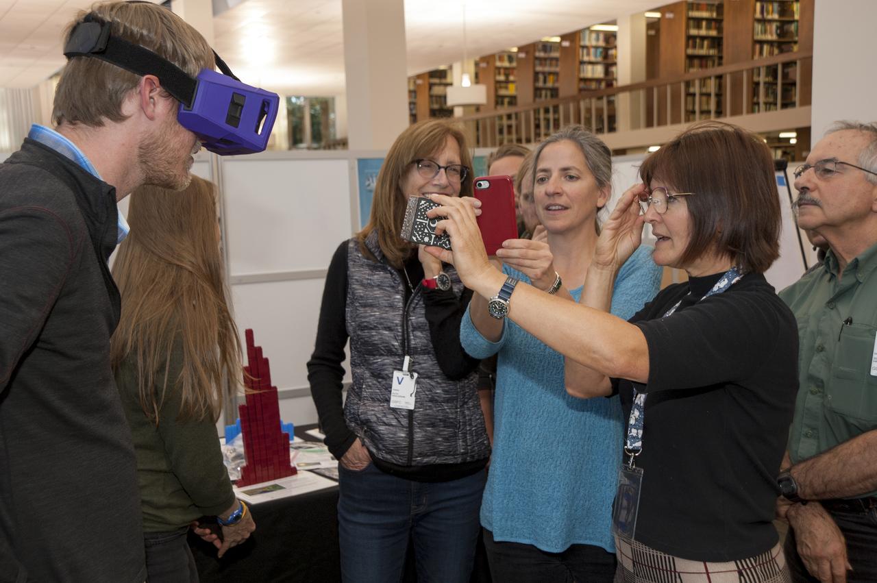 Earth to Sky Academy October 23, 2019 Locations: Building 28 Dr. Piers J. Sellers Data Visualization Theater, first floor atrium and east lawn, Building 21 GIC2 (Library) MOSI Request # 2020-896-0 10/23/2019 is the field trip day of our five-day workshop for the Earth to Sky Academy. Images will be used to show what the experience is like for reporting and marketing purposes.  Earth to Sky Academy NASA Goddard Space Flight Center â€“ Greenbelt, MD    October 21â€“25, 2019 A tuition-free course for interpreters, informal educators, and science communicators interested in creating and nurturing regional communities of practice focused on improving climate science communication. About the Earth to Sky Academy  Since 2004, the Earth to Sky interagency partnership (ETS) has been sharing NASA science with informal educators through a variety of professional development events, including a series of regional courses in climate science and communication. A hallmark of the ETS training model is purposeful, ongoing engagement with participants to encourage sharing and collaborative learning. In an effort to strengthen and grow the ETS community of practice, ETS leadership is developing a network of ETS regional communities, each led by small teams of trained ETS regional leaders. The Earth to Sky Academy (ETSA) five-day course marks the launch of this long-term effort. 