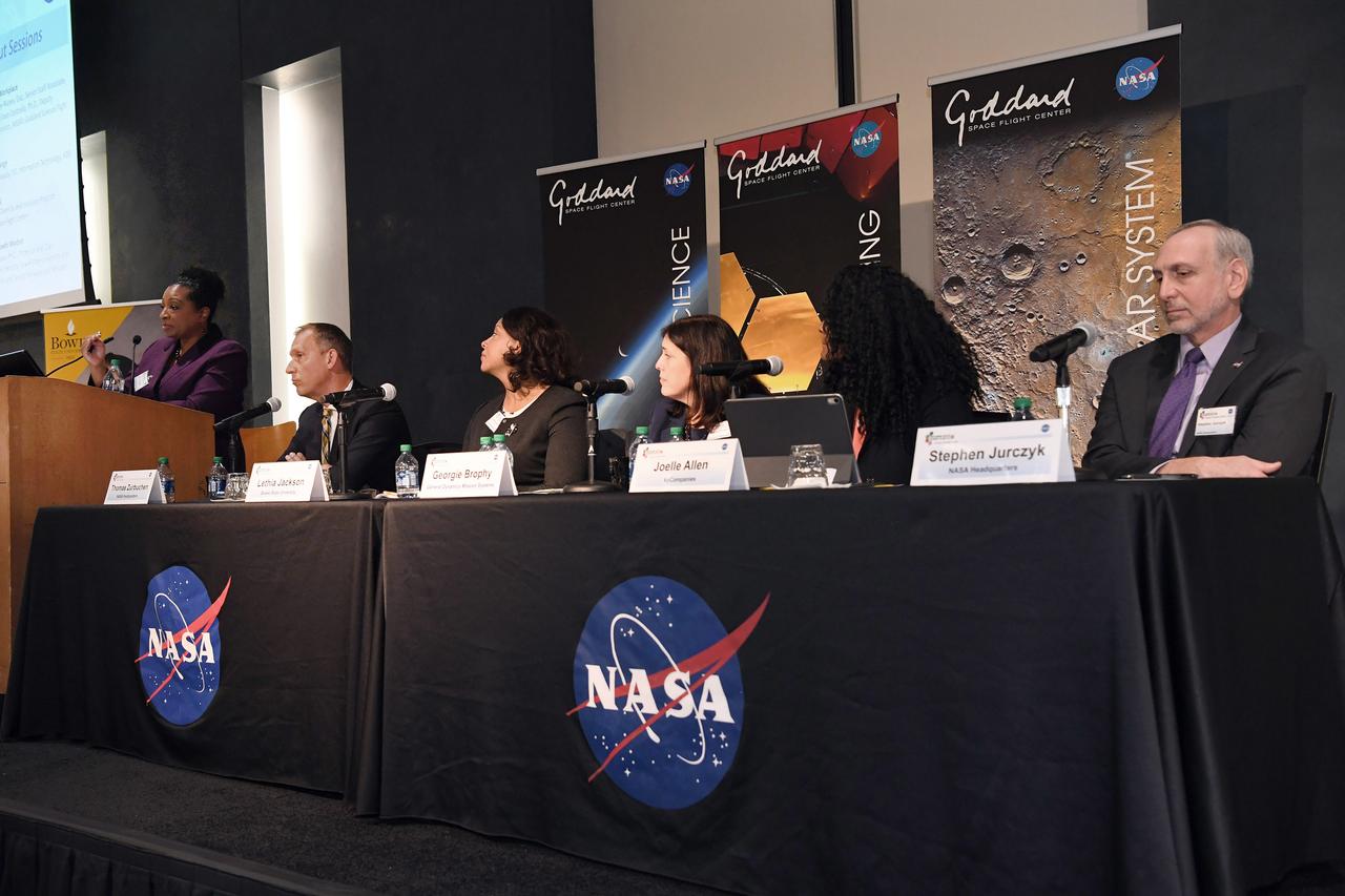Sustaining Women in STEM Making the Shift SWIS  held at Bowie State University on Nov 7, 2019  Chrystal Johnson hosted event with panel discussion, speakers, and breakout sessions 