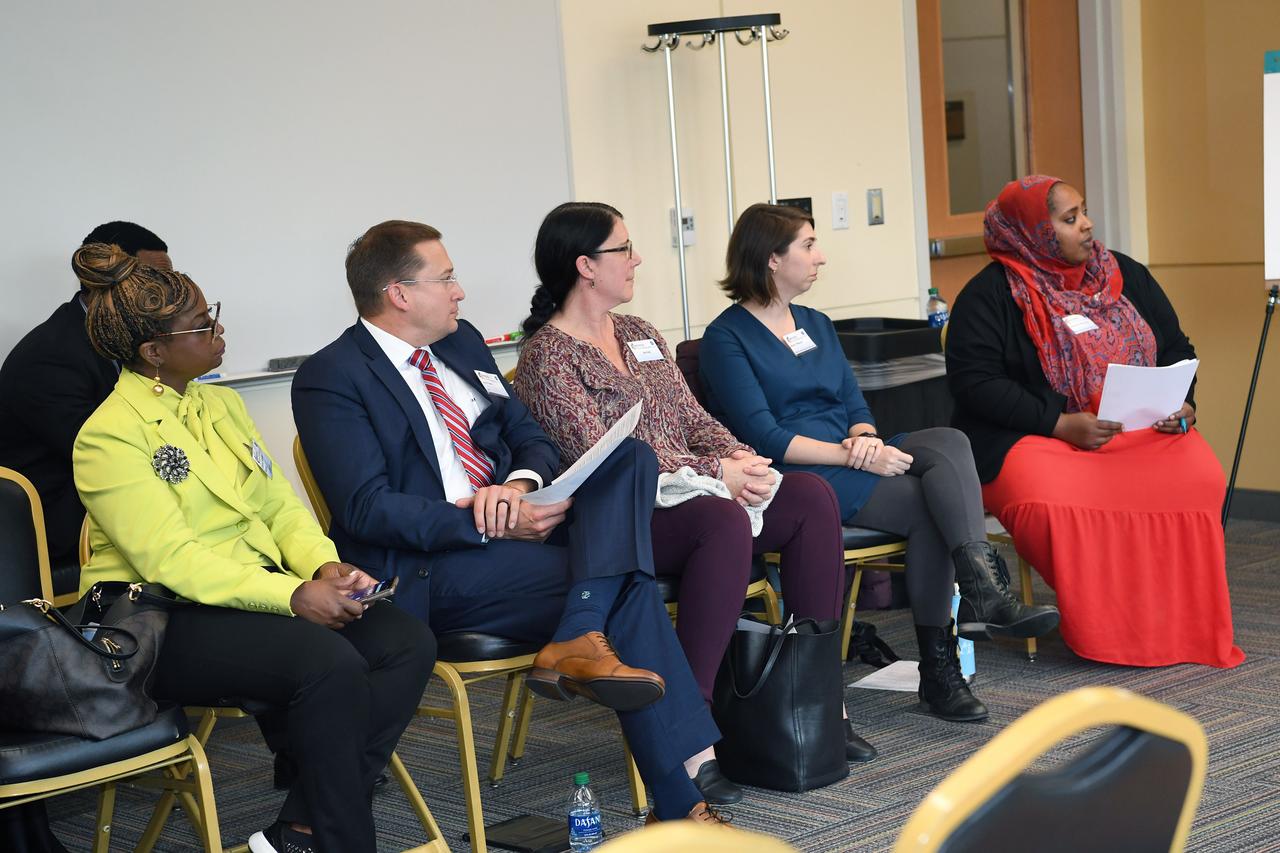 Sustaining Women in STEM Making the Shift  SWIS  Chrystal Johnson hosted event at Bowie State Univ on Nov 7, 2019 with panel discussion, speakers, breakout sessions   