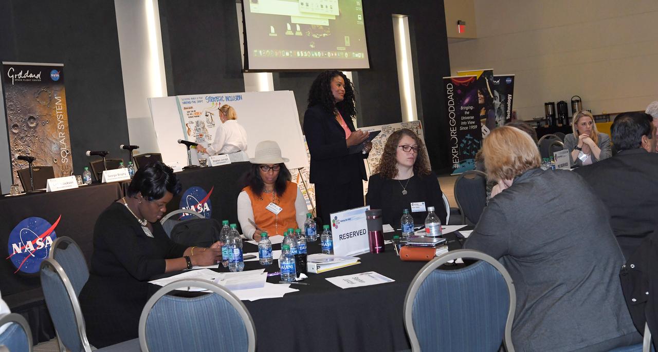 Sustaining Women in STEM Making the Shift SWIS  Chrystal Johnson hosted event at Bowie State Univ on Nov 7, 2019 with panel discussion, speakers, breakout sessions 