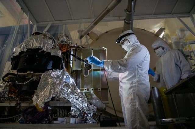 NASA image: OCI Fiber Optic and Photonic Team Configure Fibers