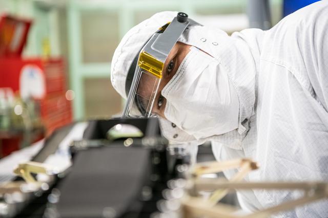 NASA image: OCI Rotating Telescope Optical Inspection