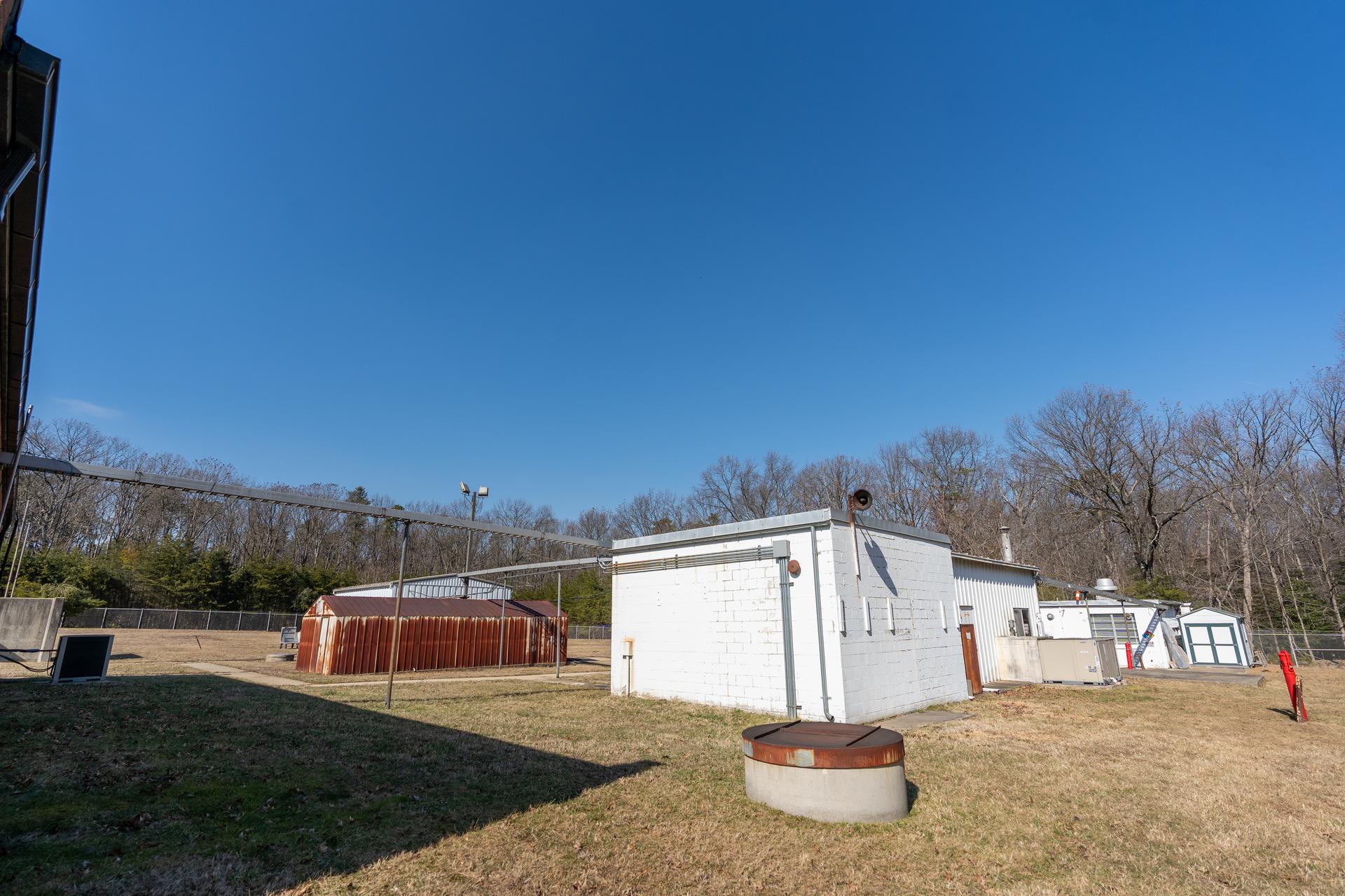 File photograph from 2022 showing buildings at Area 400, a portion of the campus of NASA's Goddard Space Flight Center in Greenbelt, Md.