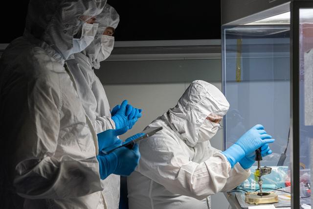 NASA image: OCI Short Wave Infrared Pulse Calibration Assembly Build