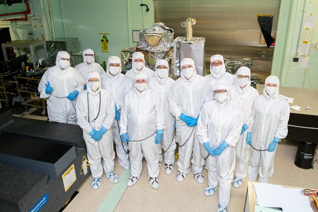 NASA image: OCI Mechanical Integration Team Photo