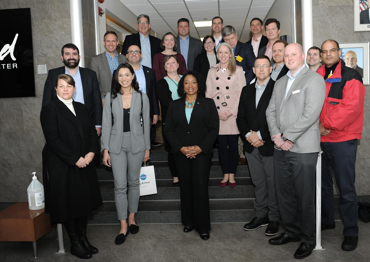 NDU toured GSFC on April 7, 2022.  Welcome remarks by Dr. Christyl Johnson and Deborah Amato.  Toured B29 complex, Robotics, and Nobel Gas lab B34.   New Business Overview
