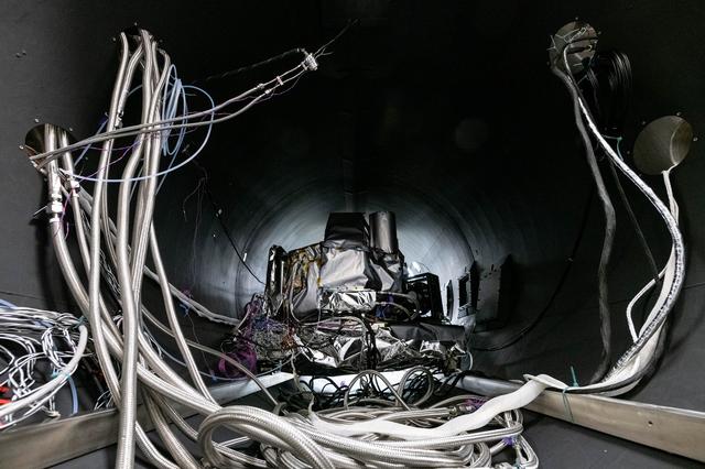 NASA image: OCI Installed in Thermal Vacuum Chamber