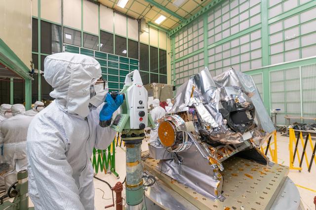 NASA image: OCI Optical Alignment Measurements